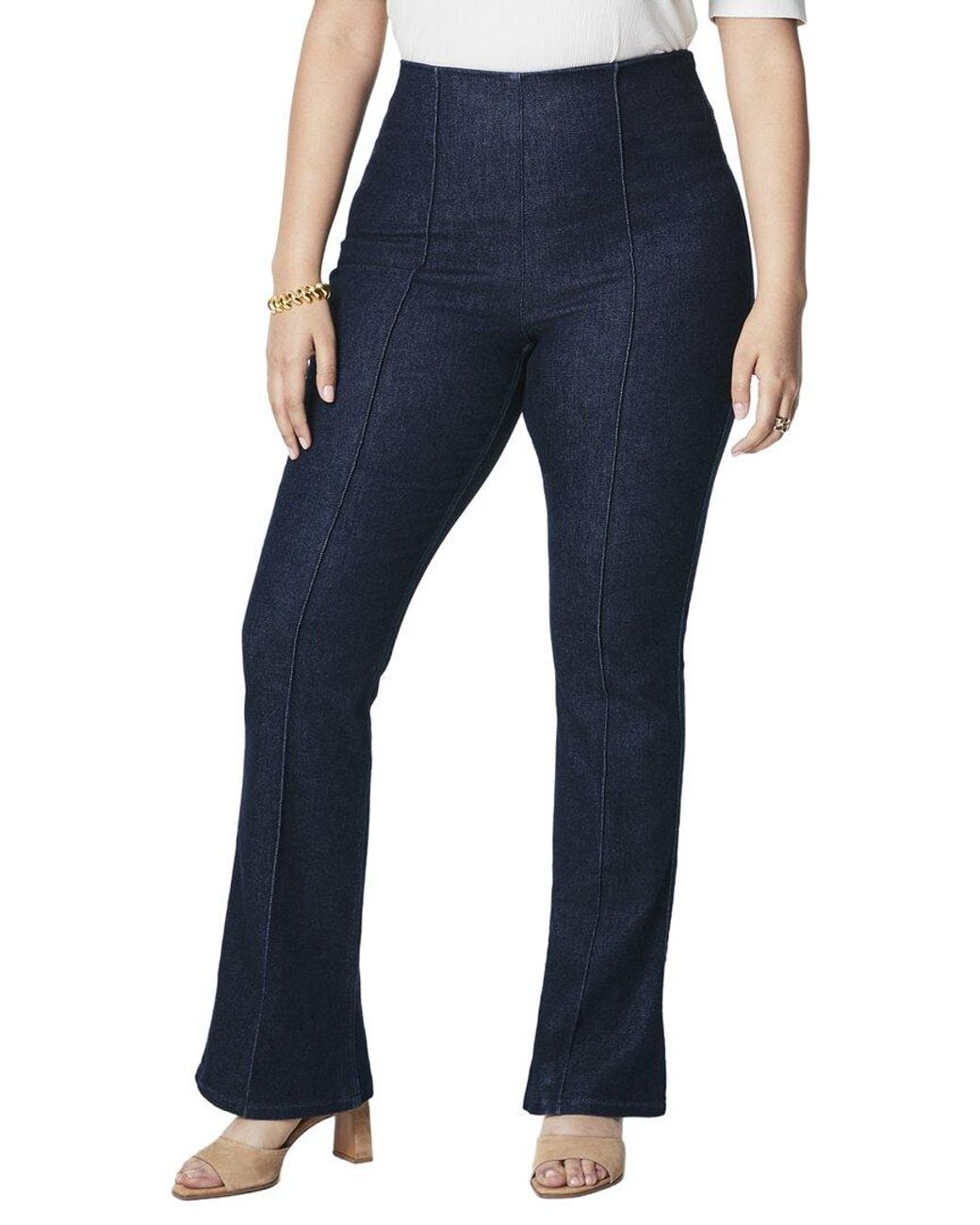 Spanx Blue Zero Wb Micro Flare Jean