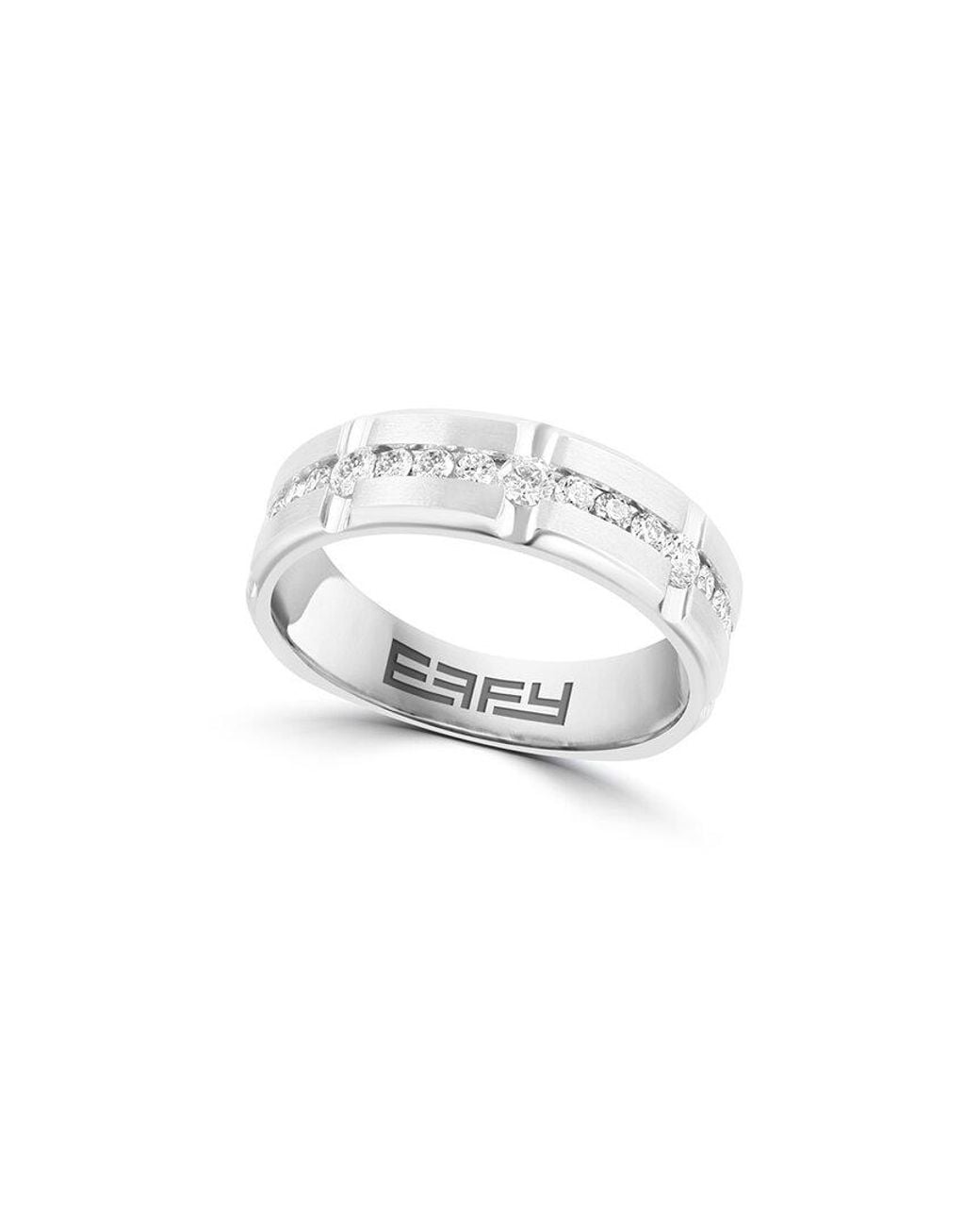 Effy Fine Jewelry White 14K 0.73 Ct. Tw. Diamond Ring
