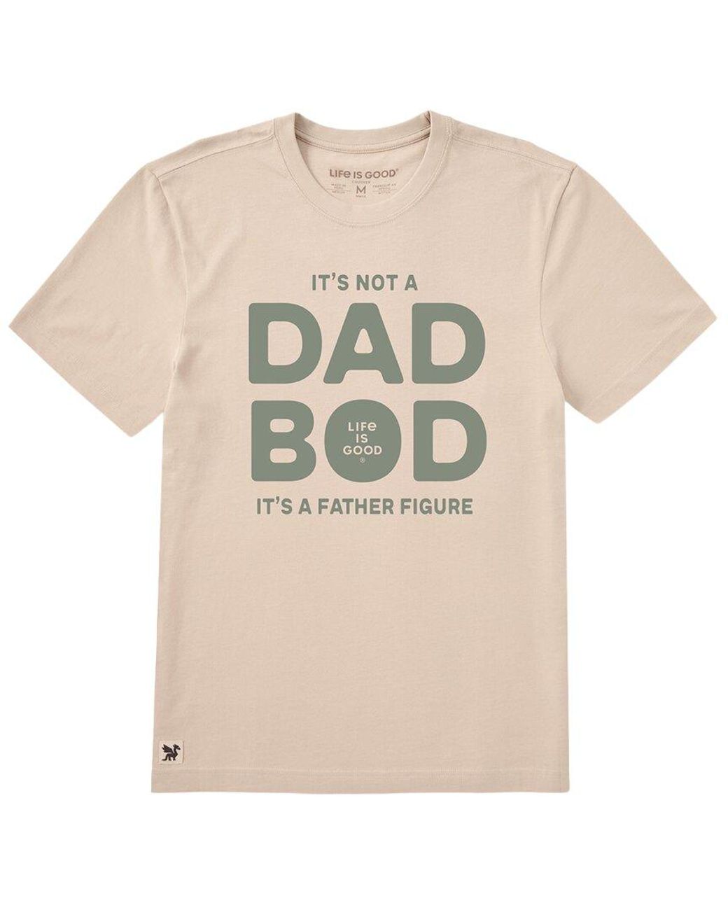 Life Is Good. Natural Crusher T-Shirt for men