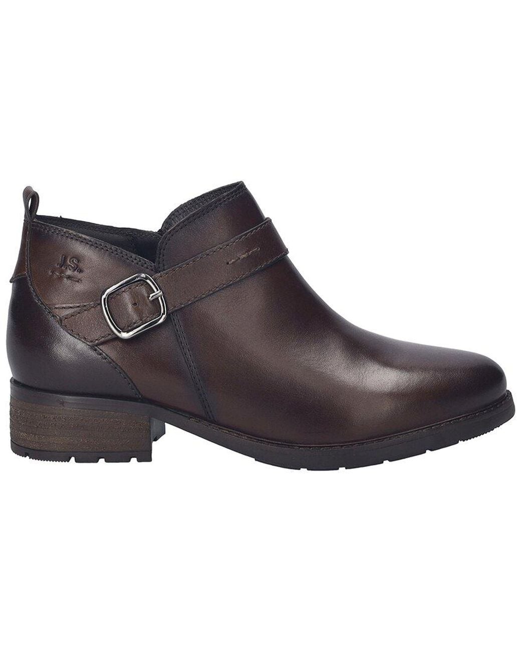 Josef Seibel Brown Kate 10 Leather Boot