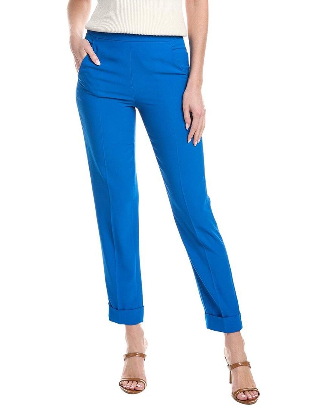 Akris Blue Chris Pant
