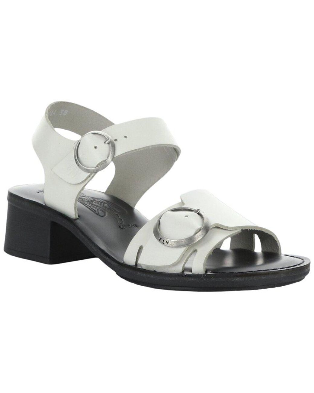 Fly London Metallic Ebli Leather Sandal
