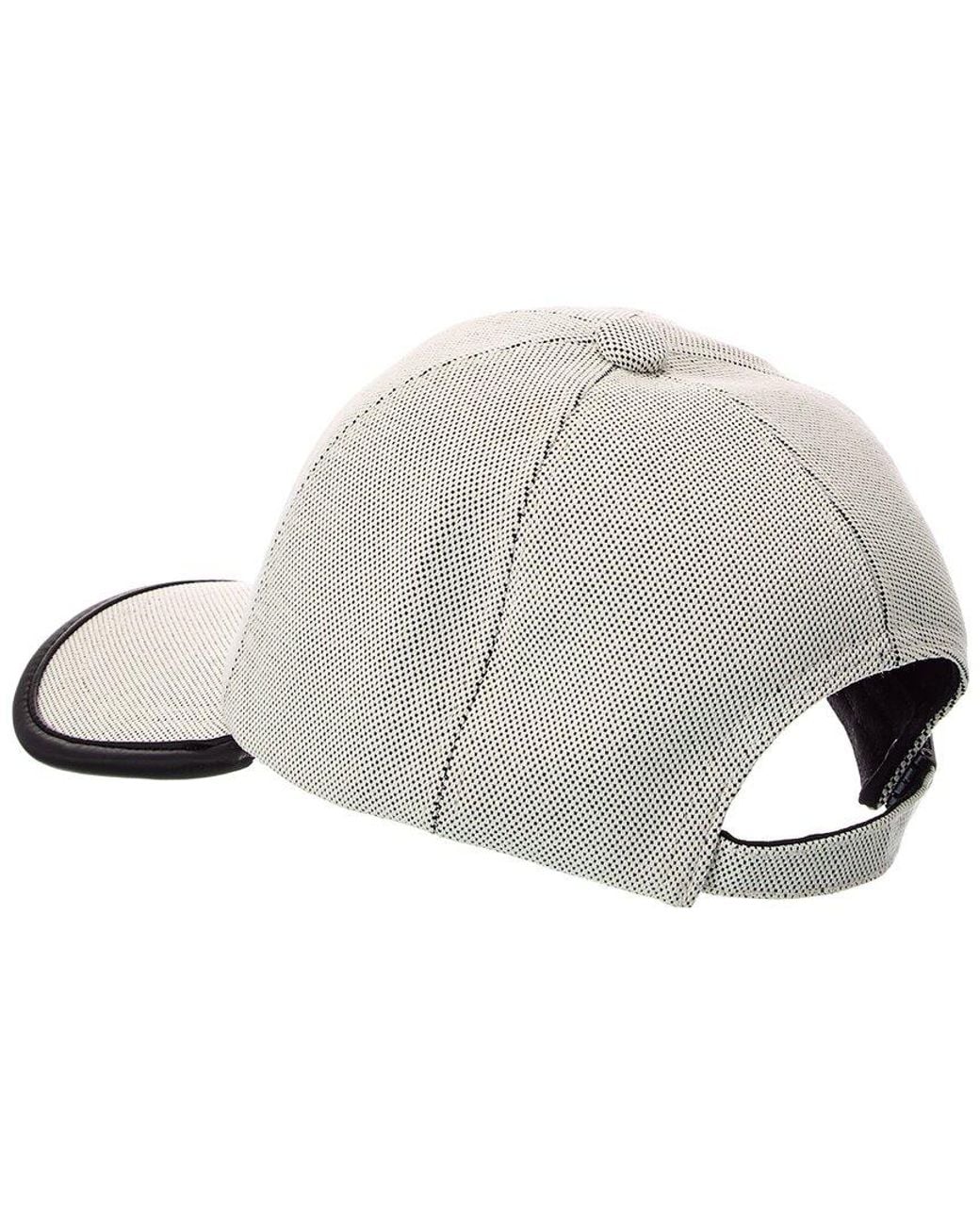 Vince White Canvas Cap
