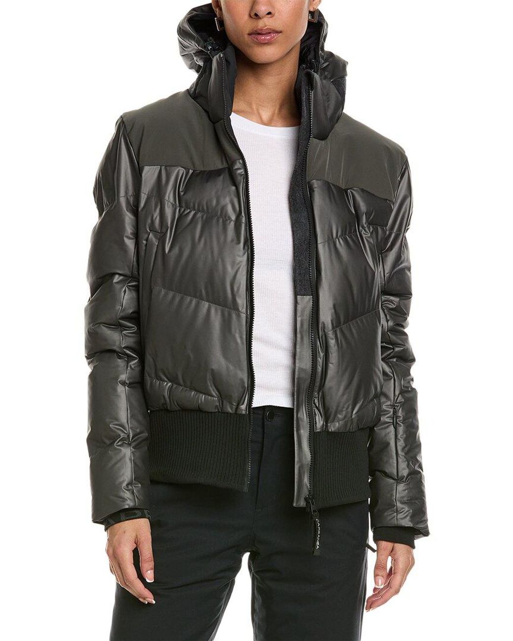 Capranea Black Starlex Wool-Blend Jacket