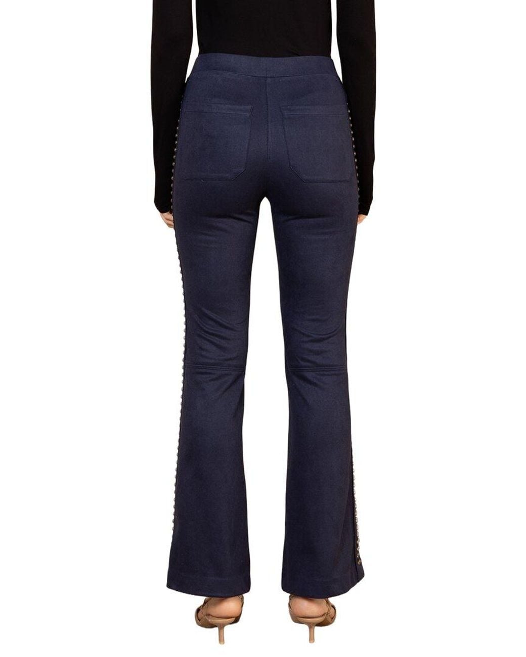 Hale Bob Blue Flared Pant