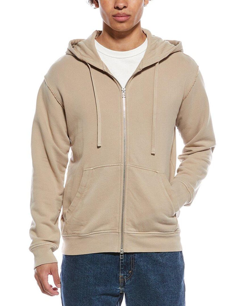 ATM Natural French Terry Zip Hoodie for men