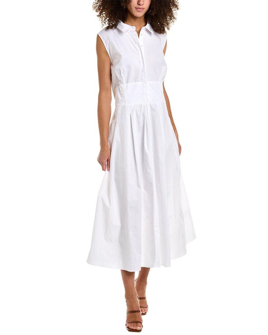 White bardot sales shirt dress