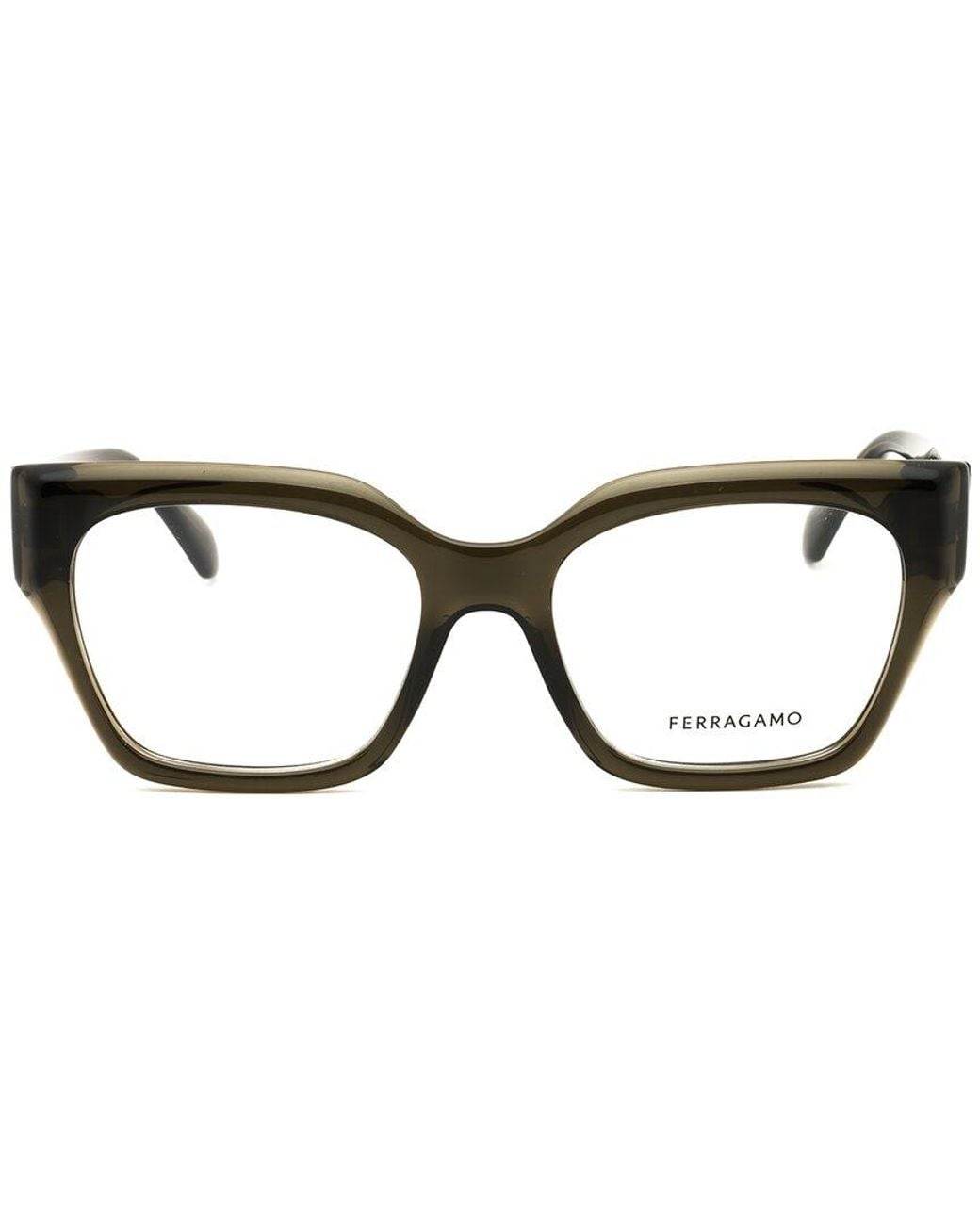Ferragamo Black 53Mm Optical Frames