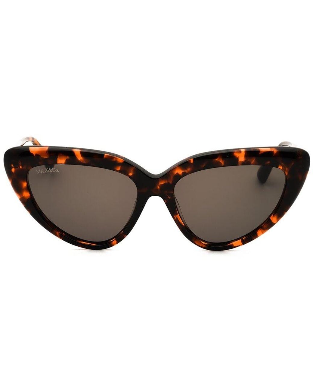 MAX&Co. Brown Max & Co By Max Mara Mo0047 55Mm Sunglasses