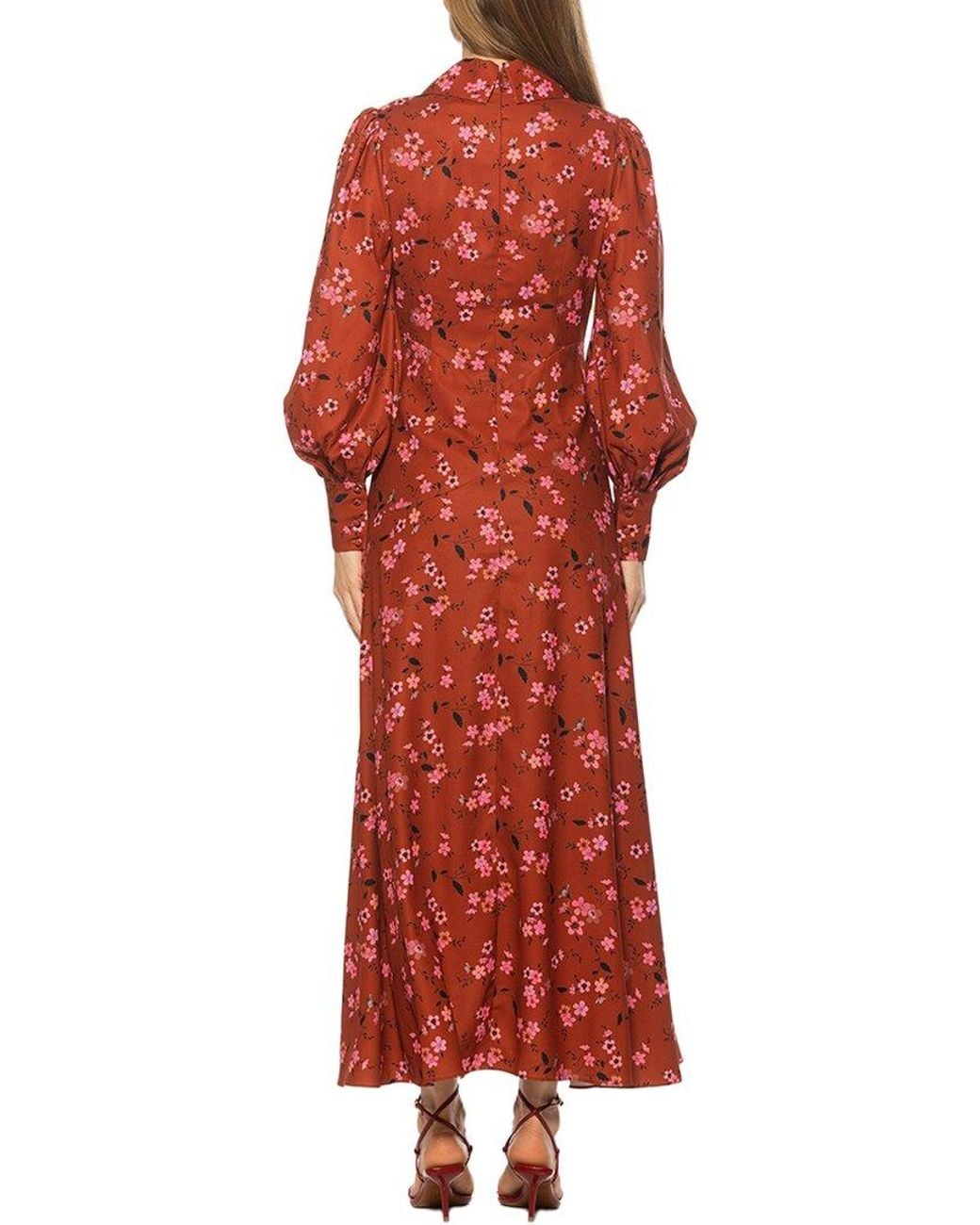 Alexia Admor Red Kate A-Line Dress