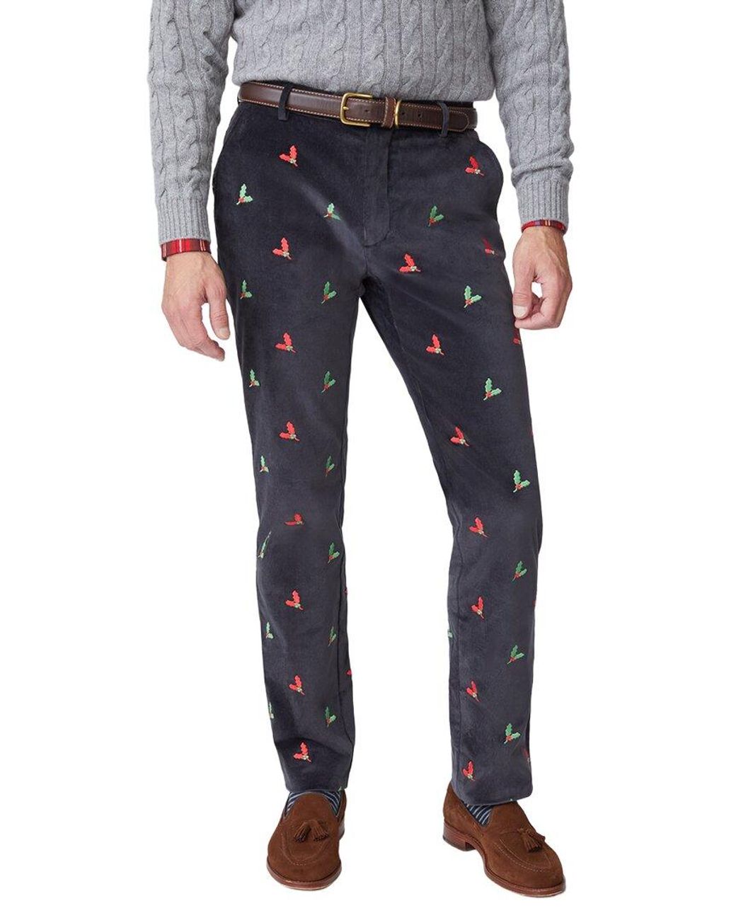 J.McLaughlin Blue J. Mclaughlin Lukas Long Pant for men