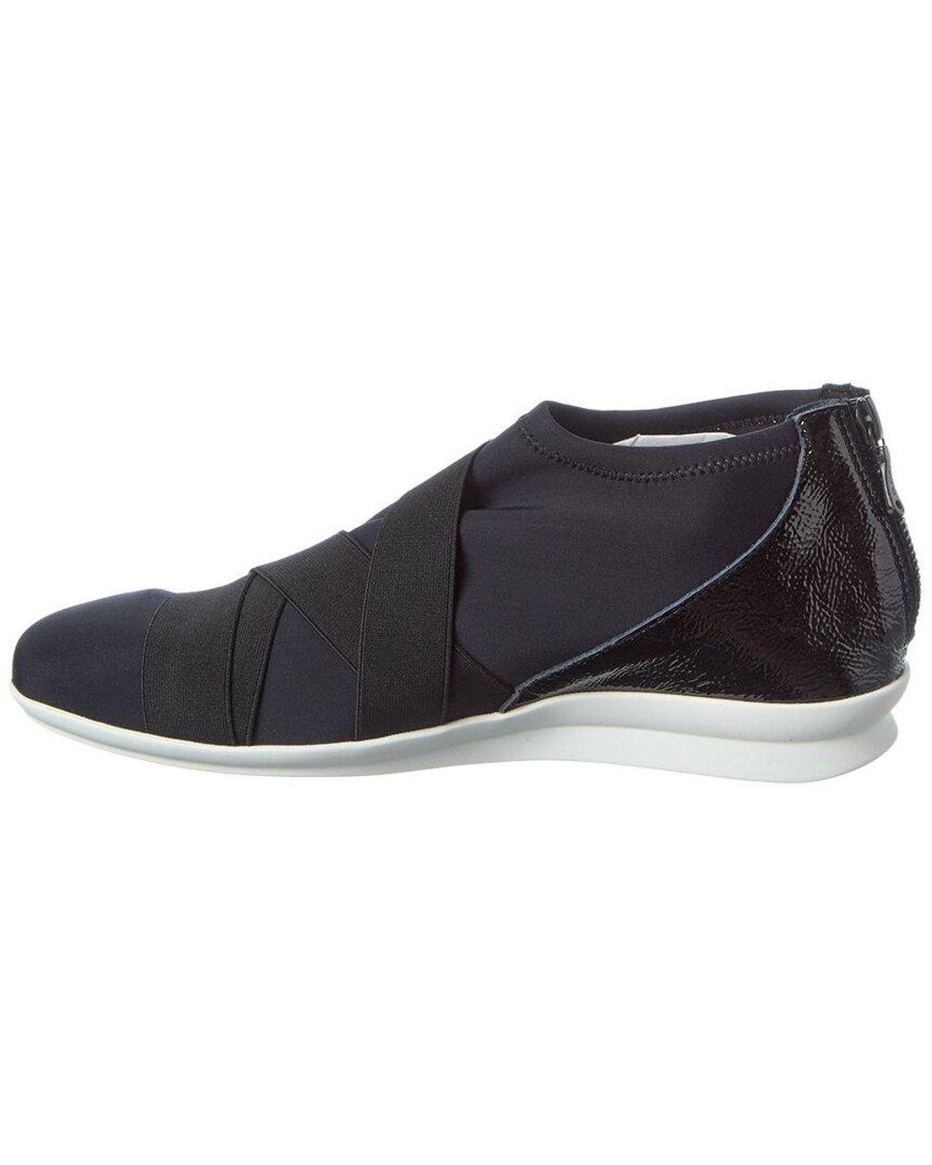 Arche Blue Nassky Leather Flat