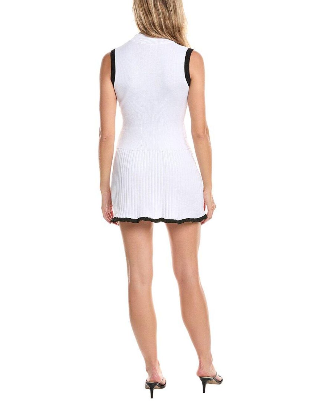 Madison Miles White Mini Dress