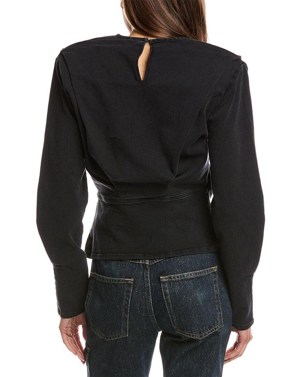 IRO Black Milley Top