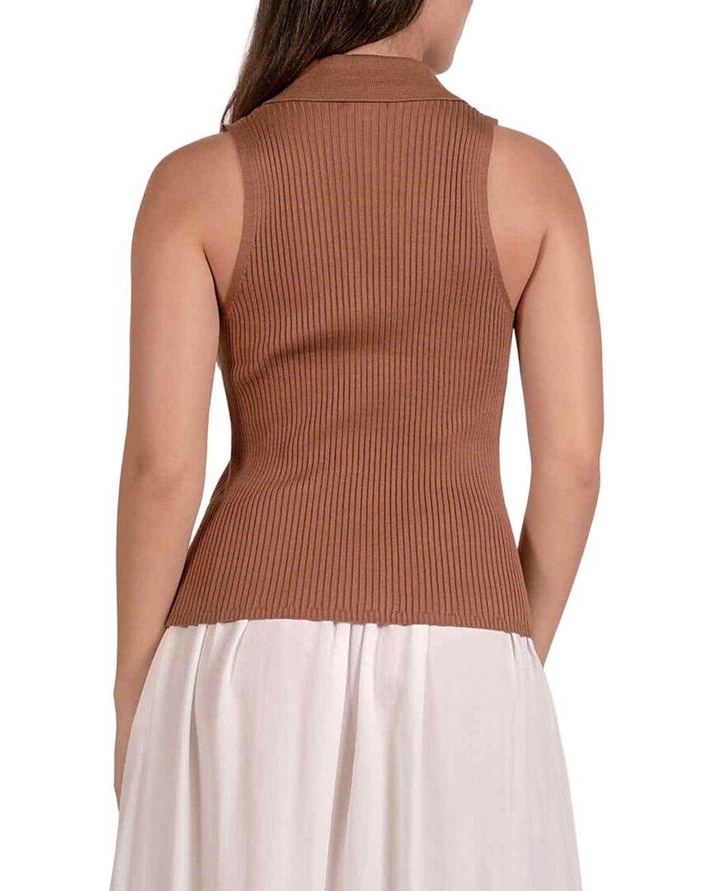 Elan Brown Top