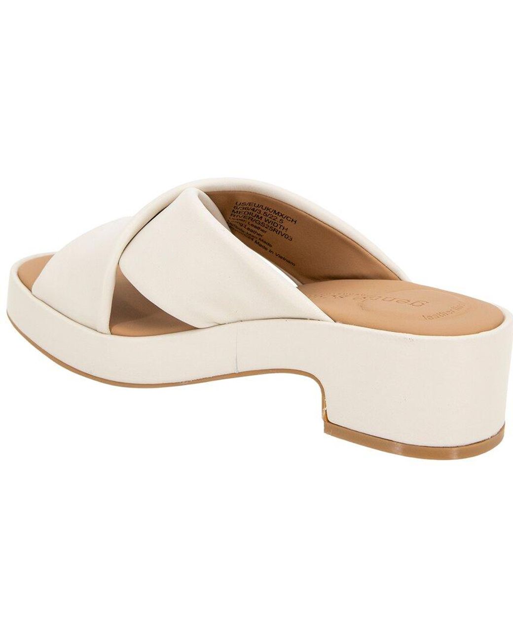 Gentle Souls Natural River Leather Sandal