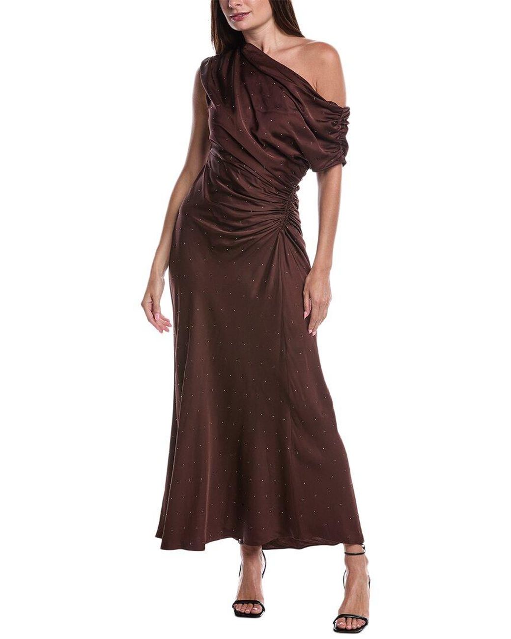 A.L.C. Brown Penny Maxi Dress