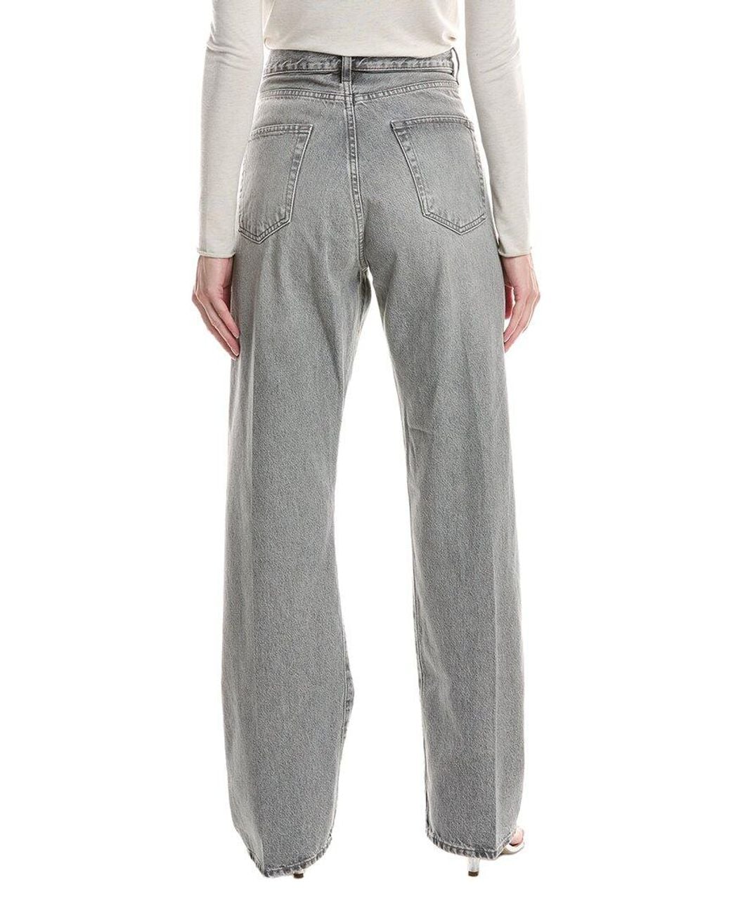 FRAME Gray The Vertical Phantom Jean
