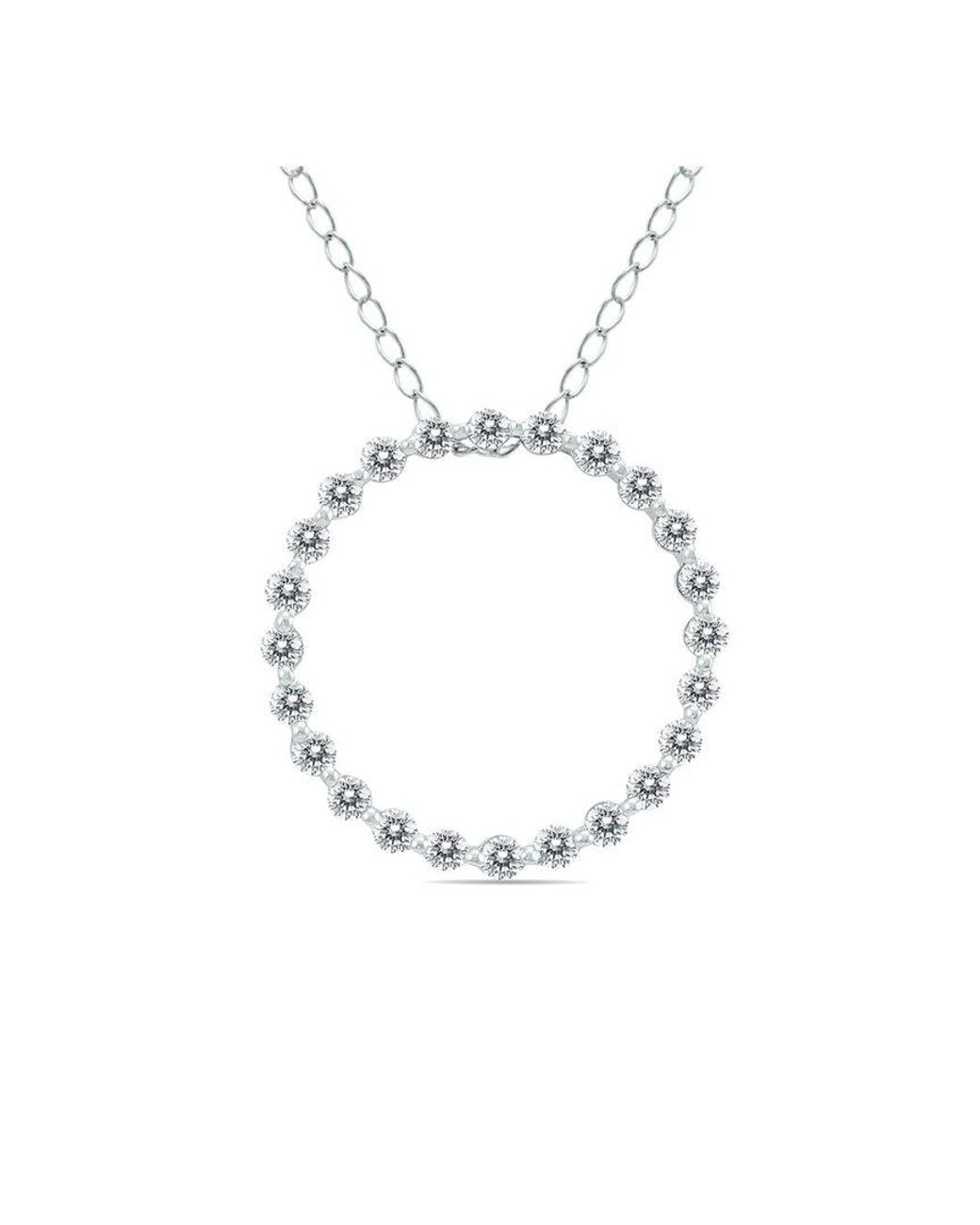 Diamond Select Cuts White 14K 0.23 Ct. Tw. Diamond Necklace