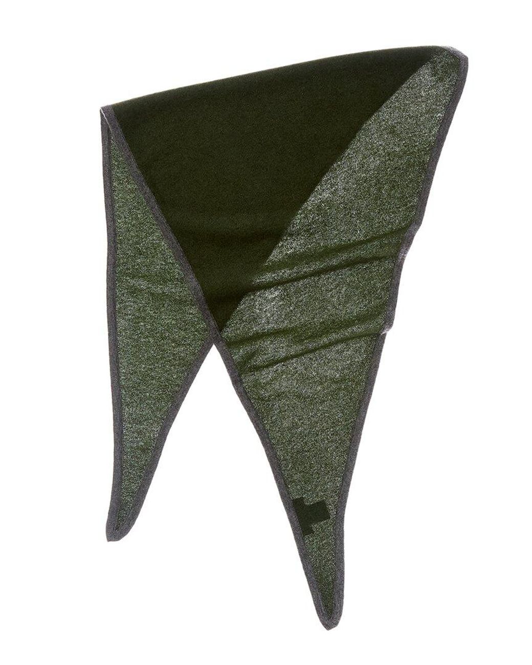 Forte Green Cashmere Triangle Cashmere Scarf