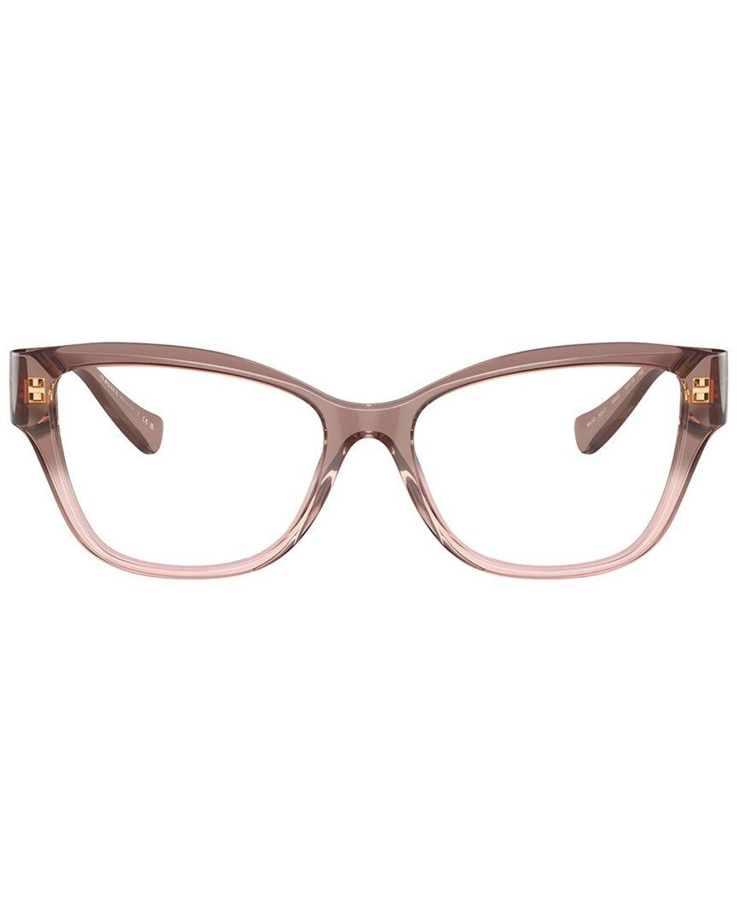 Versace Pink 54Mm Optical Frames