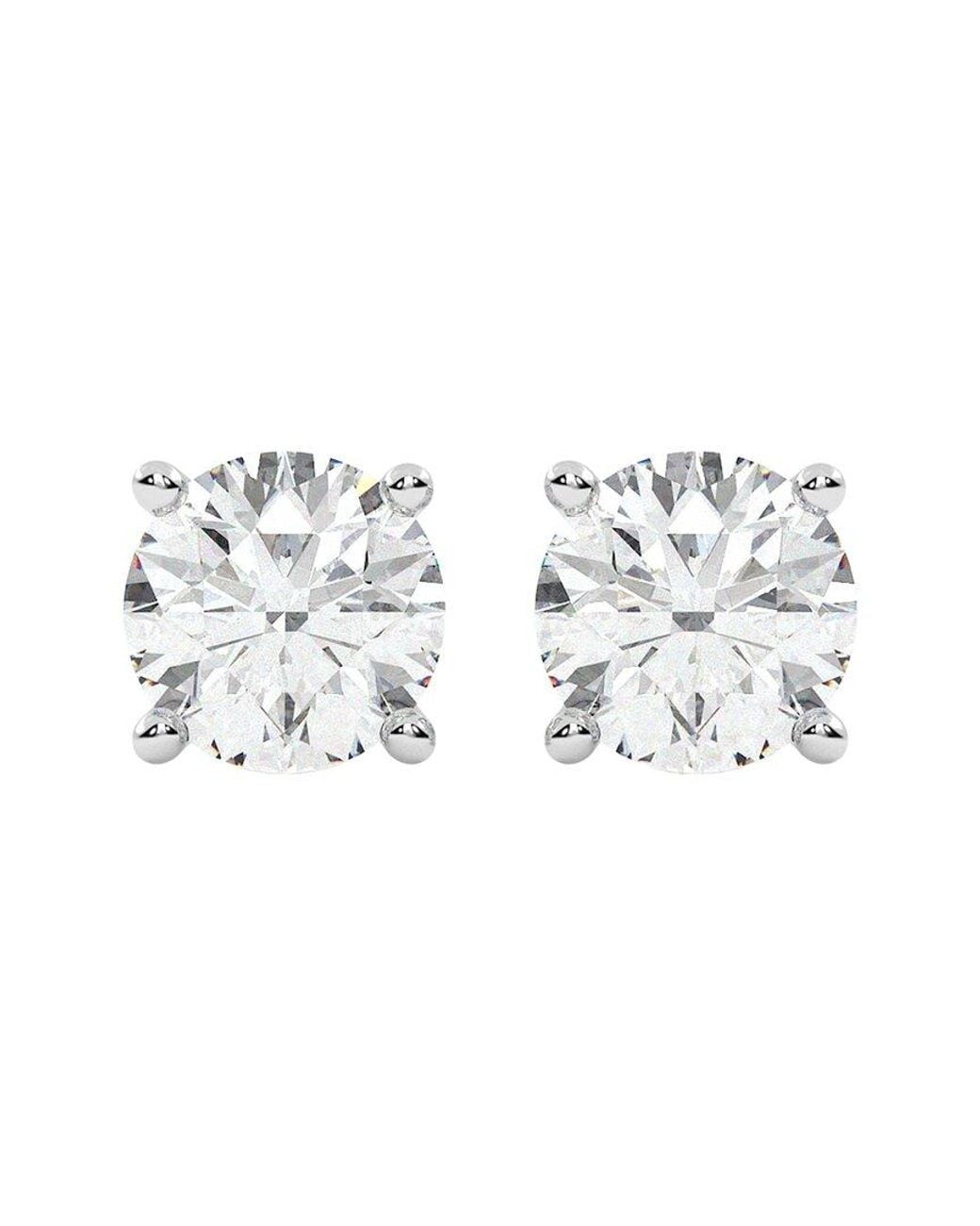 Diamond Select Cuts White 14K 2.00 Ct. Tw. Diamond Earrings