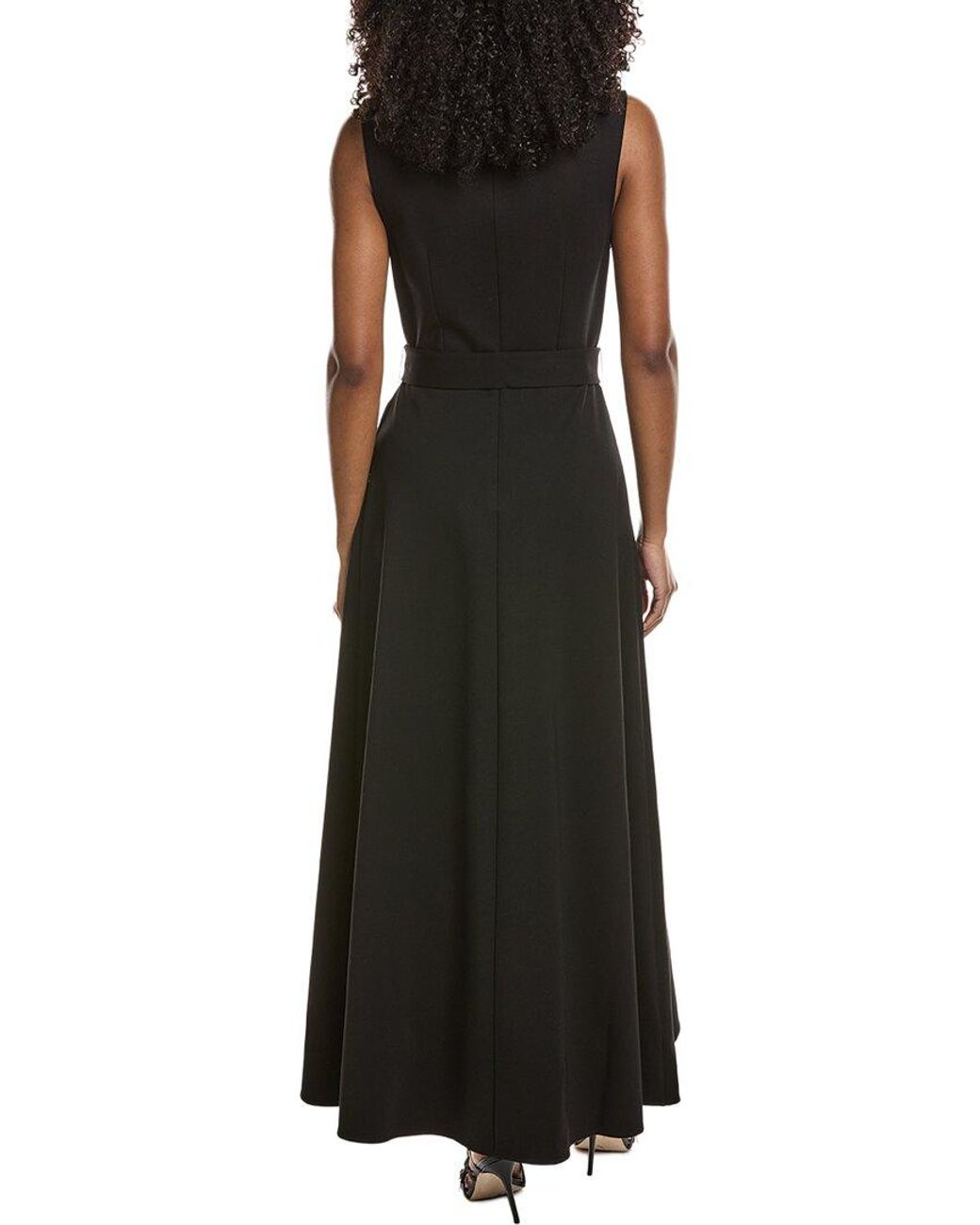 Toccin Black Corinne Midi Dress