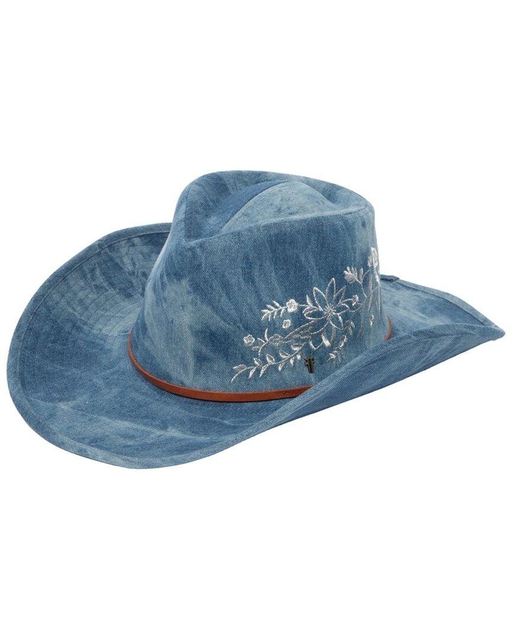 San Diego Hat Blue Cowboy Pinch Hat