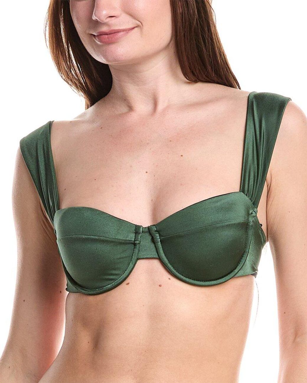 VYB Green Frankie Underwire Swim Top