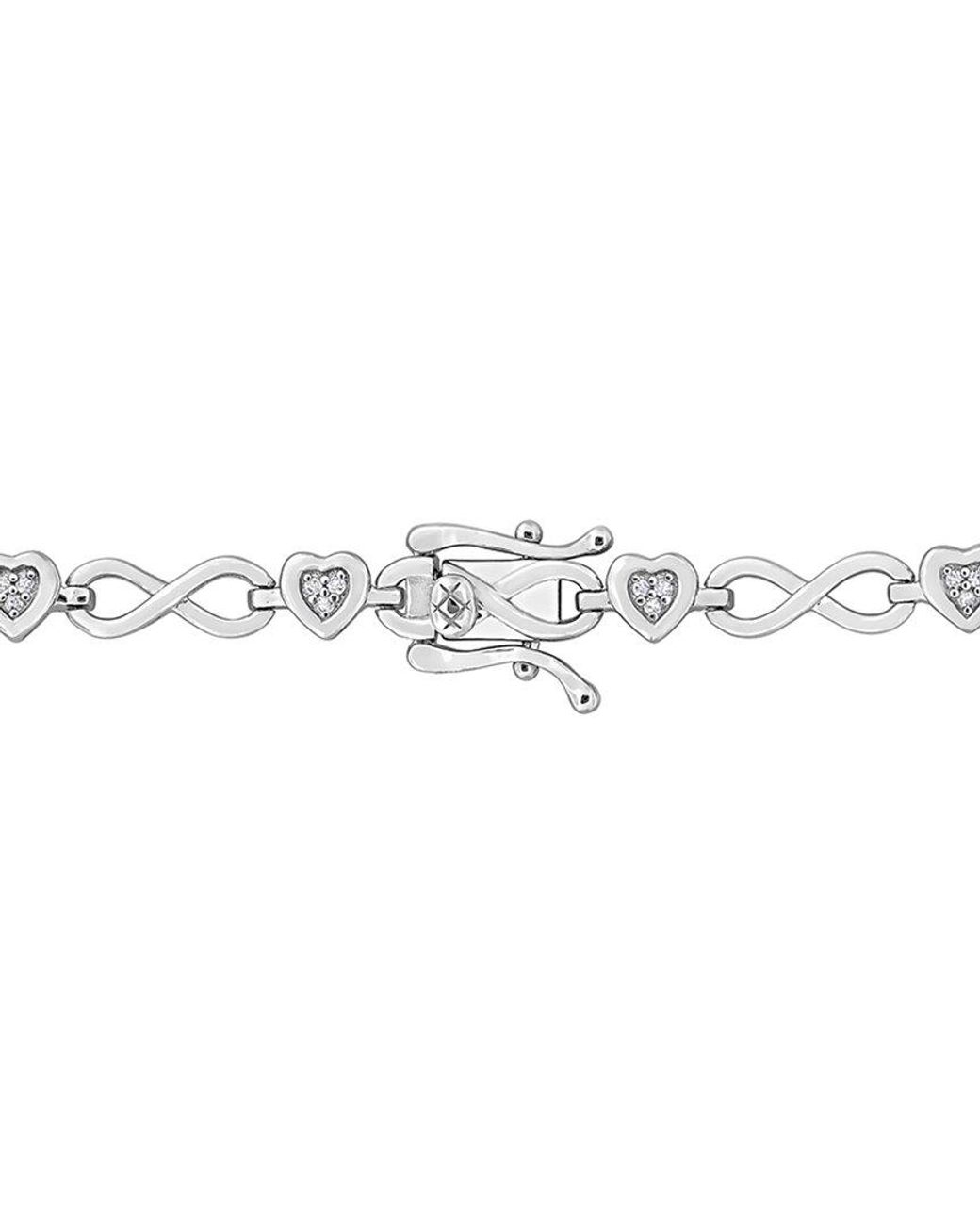 Rina Limor White 0.17 Ct. Tw. Diamond Bracelet