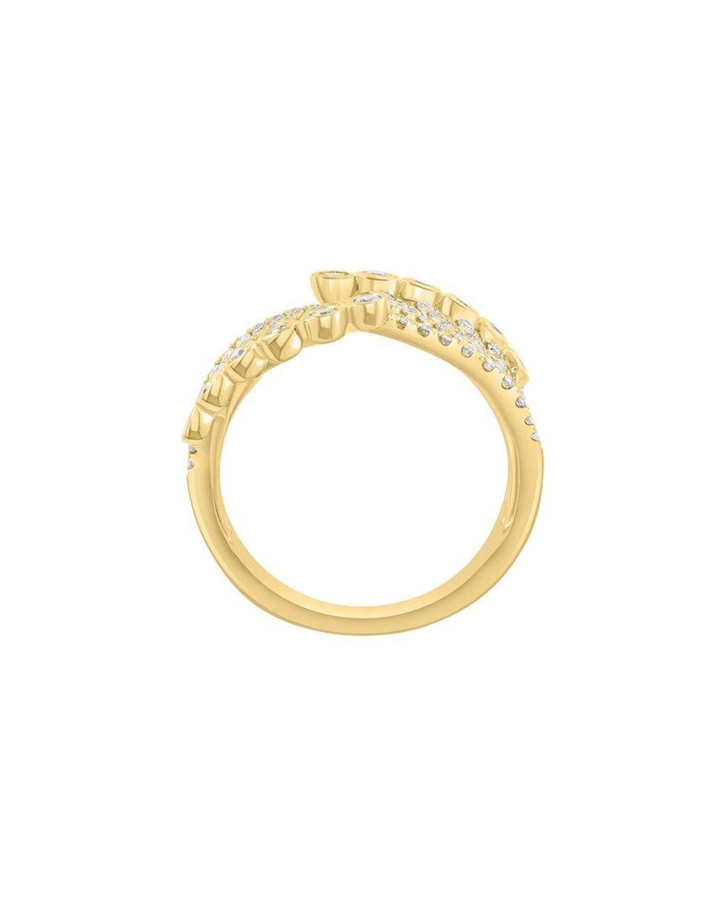 Effy Fine Jewelry Metallic 14K 0.83 Ct. Tw. Diamond Ring