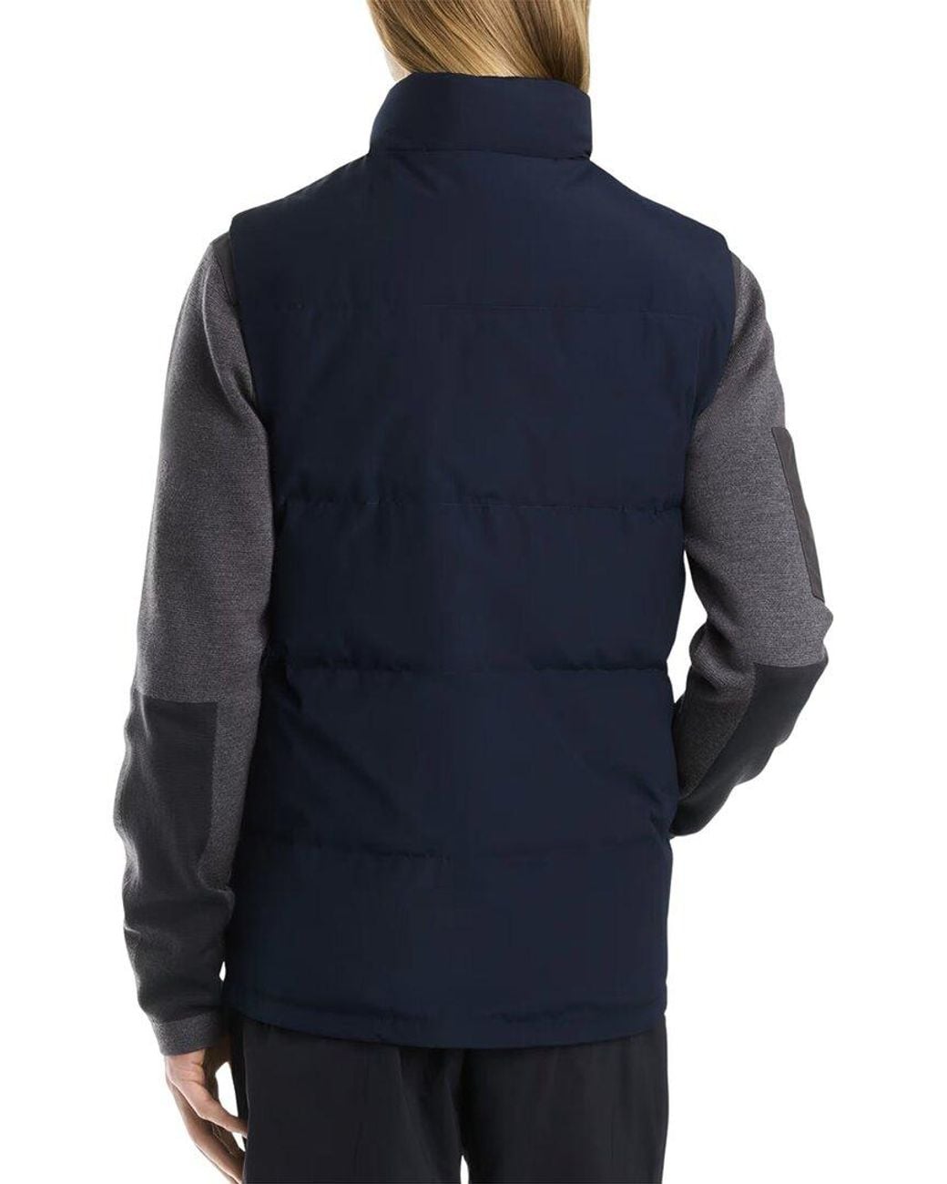 Canada Goose Blue Freestyle Crew Vest for men