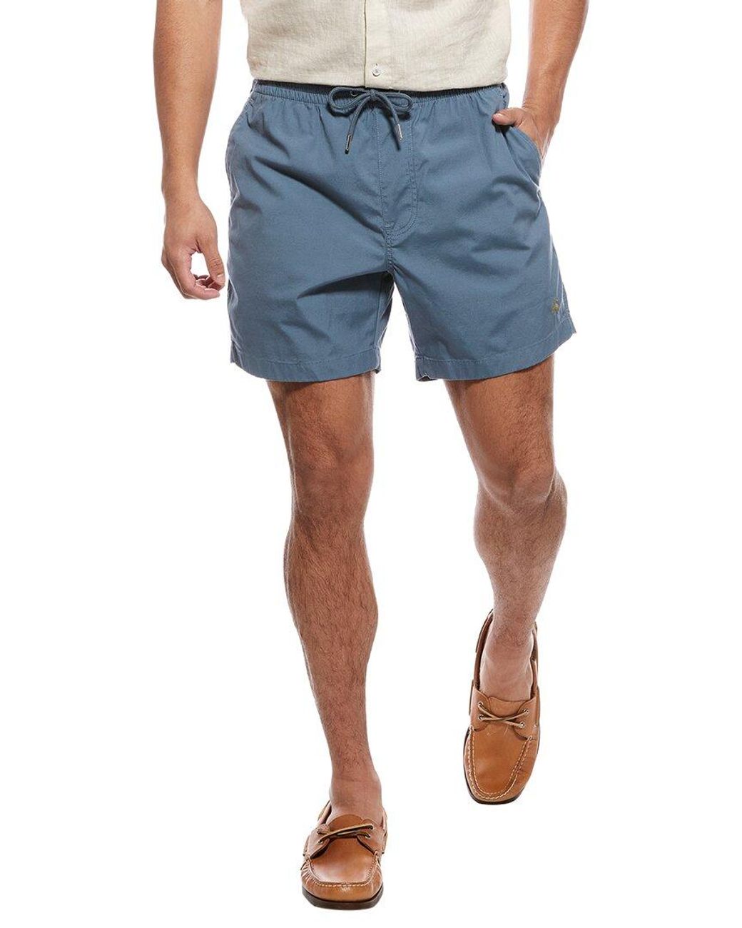 Brooks Brothers Blue The Friday Drawstring Short for men