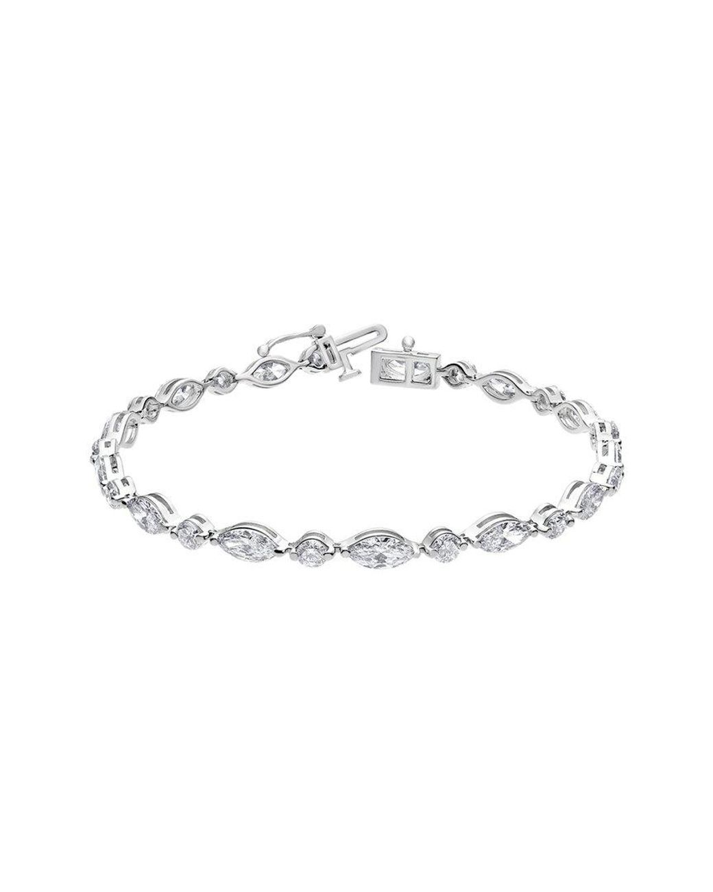 Lab Grown Diamonds White 14K 6.33 Ct. Tw. Lab-Grown Diamond Fashion Bracelet