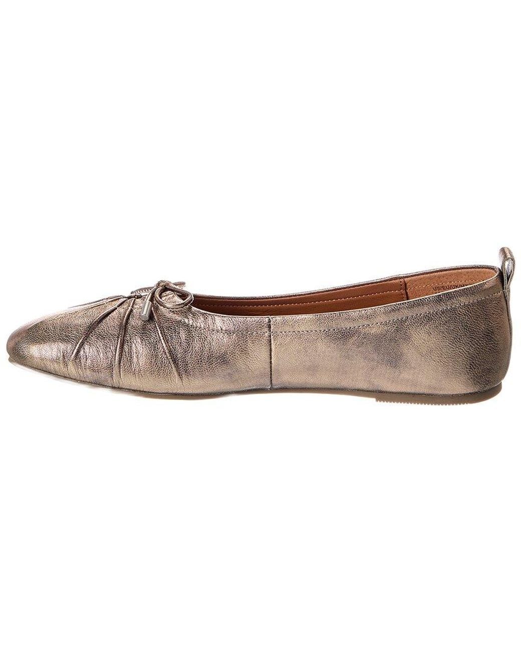 Gentle Souls Pink Marilyn Leather Flat