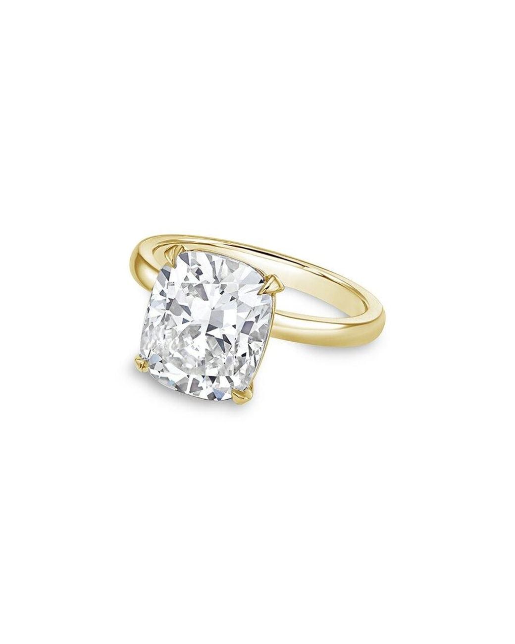 Diana M White 14K 4.00 Ct. Tw. Lab-Grown Diamond Ring
