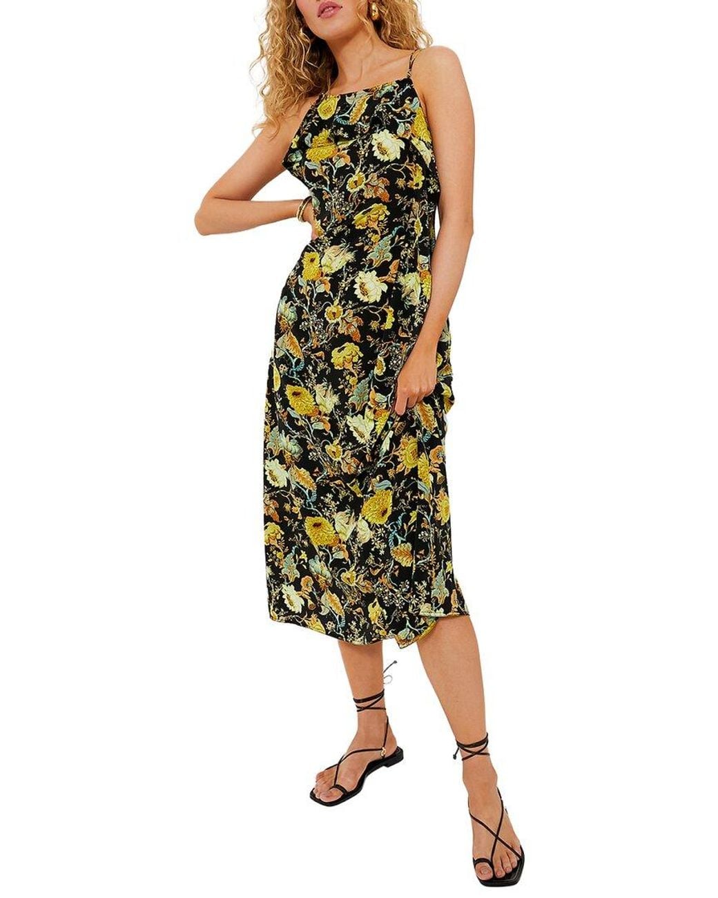 Ulla Johnson Metallic Isla Midi Dress