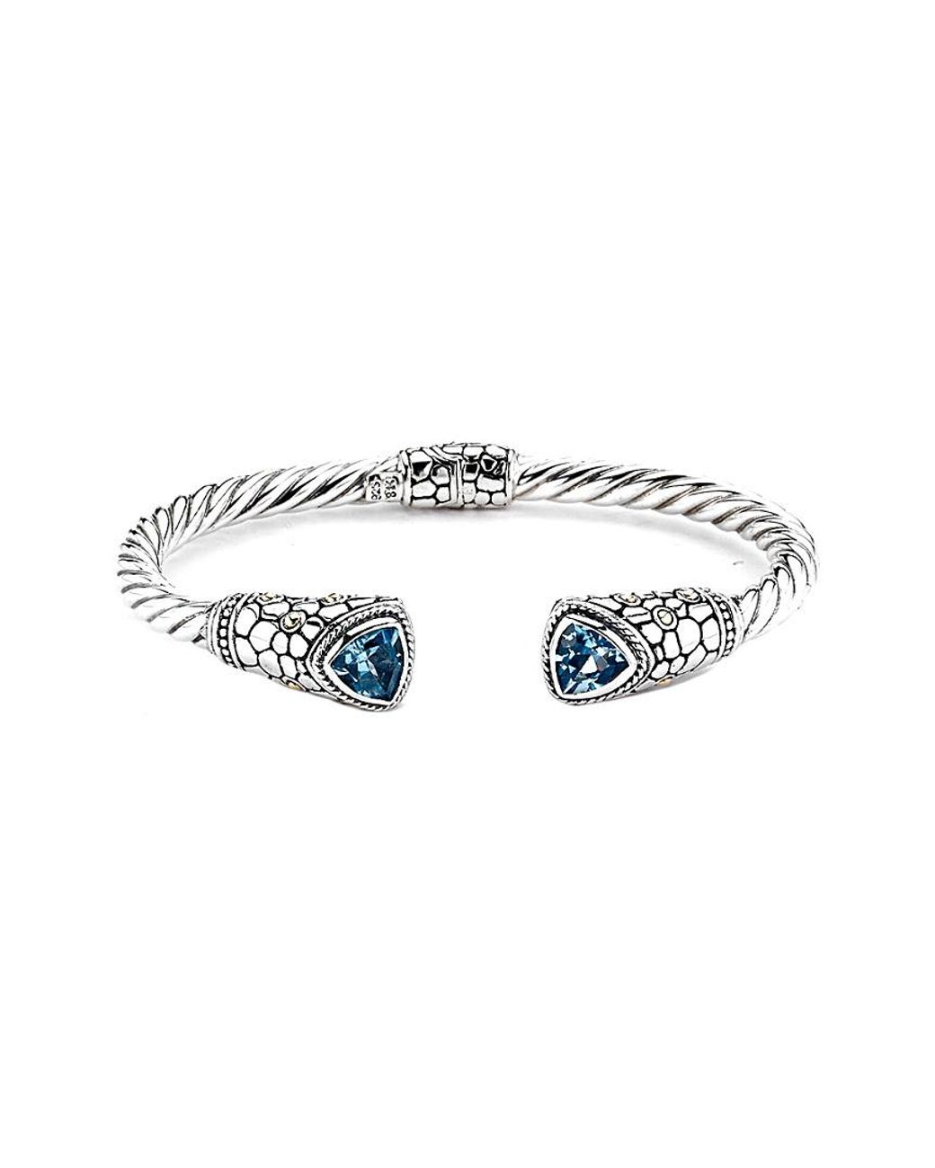 Samuel B. White 18K 6.00 Ct. Tw. Topaz Bracelet