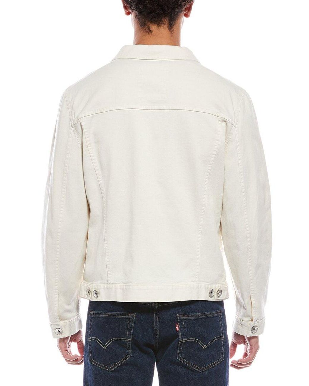 Brunello Cucinelli Natural Denim Jacket for men