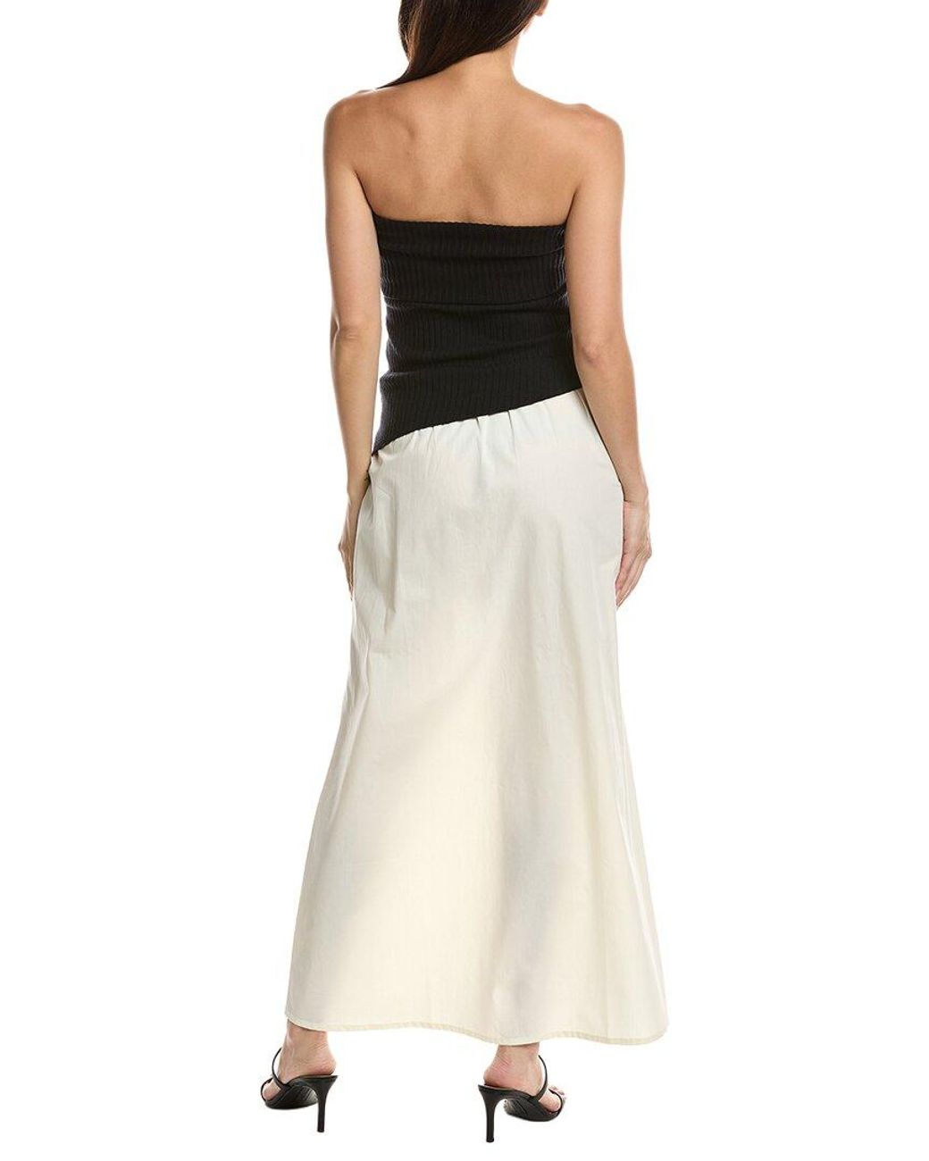 LNA White Roen Maxi Dress