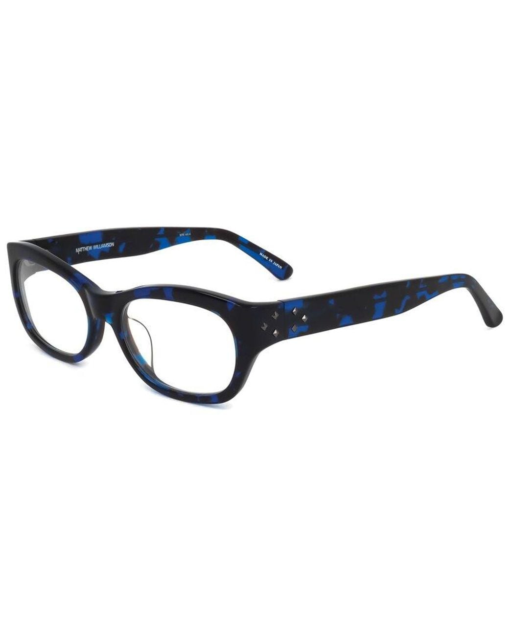 Linda Farrow Blue Matthew Williamson By Linda Farrow Mw40 51Mm Optical Frames