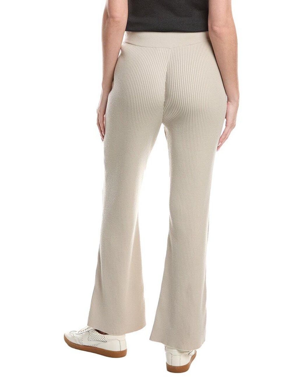 Akris Natural Rib Wool-Blend Pant