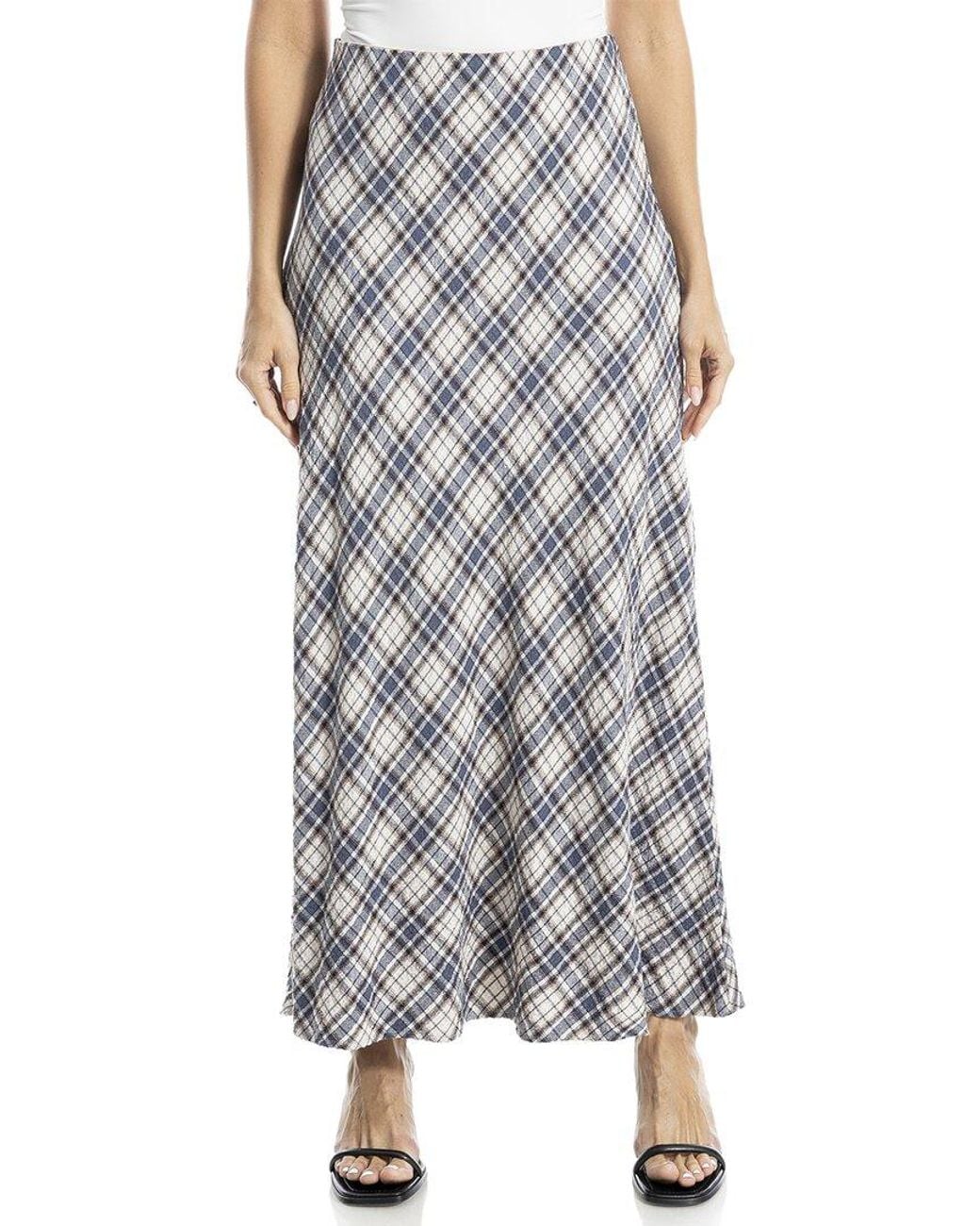 Max Studio Gray Maxi Skirt