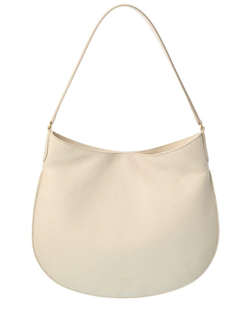 Vince Natural Helena Leather Hobo