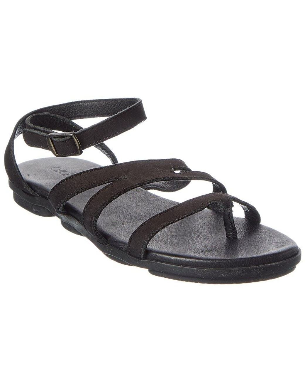 Arche Black Palmea Leather Sandal