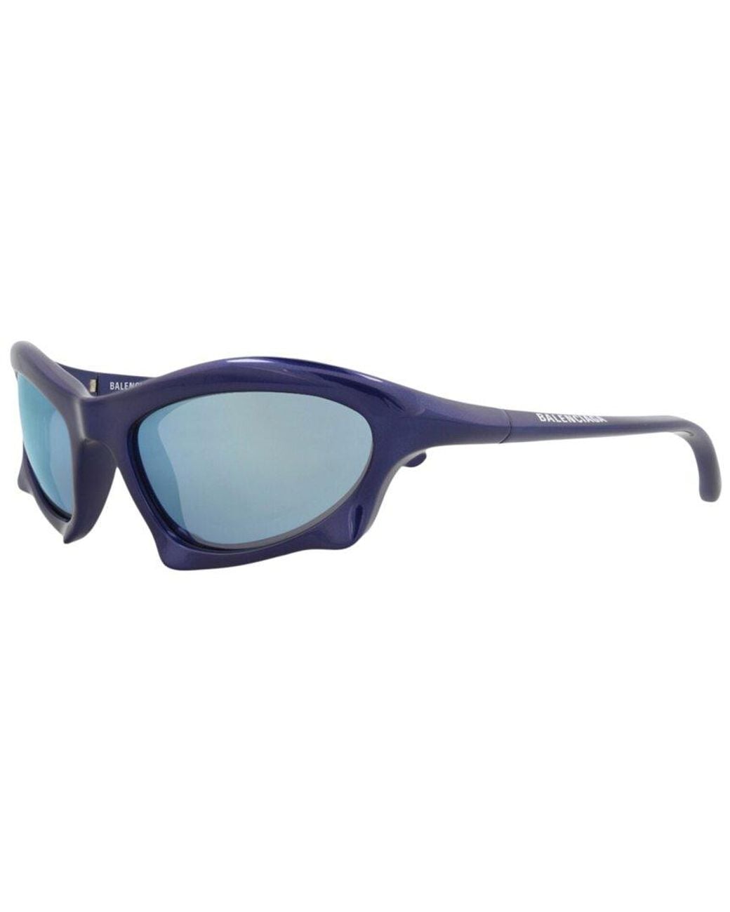 Balenciaga Blue 59Mm Sunglasses for men