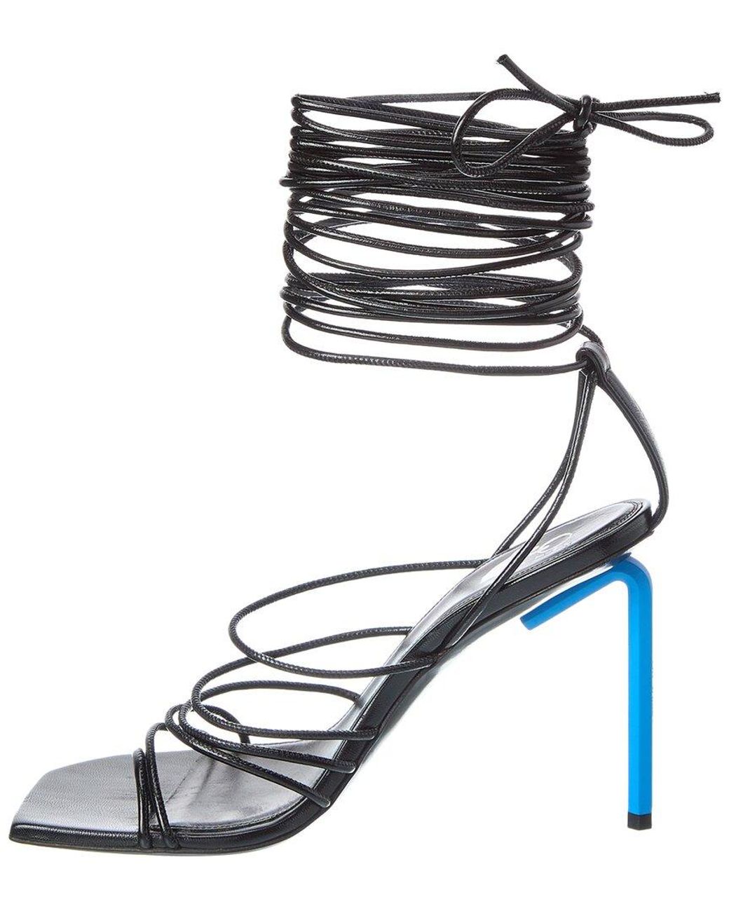 Off-White c/o Virgil Abloh White High Allen Infra Leather Sandal