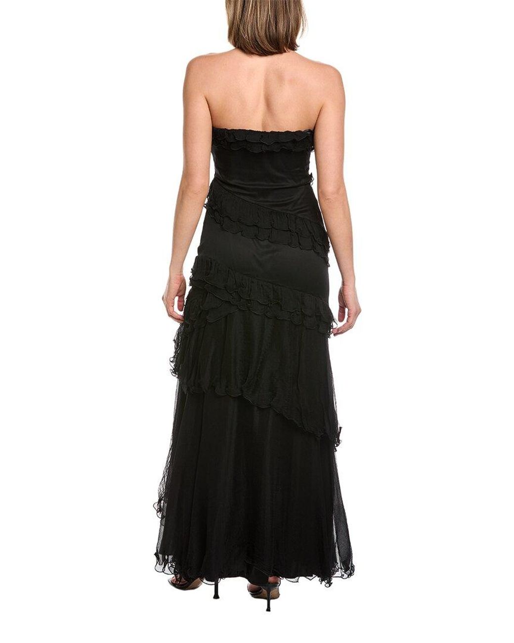 AMUR Black Harrison Gown
