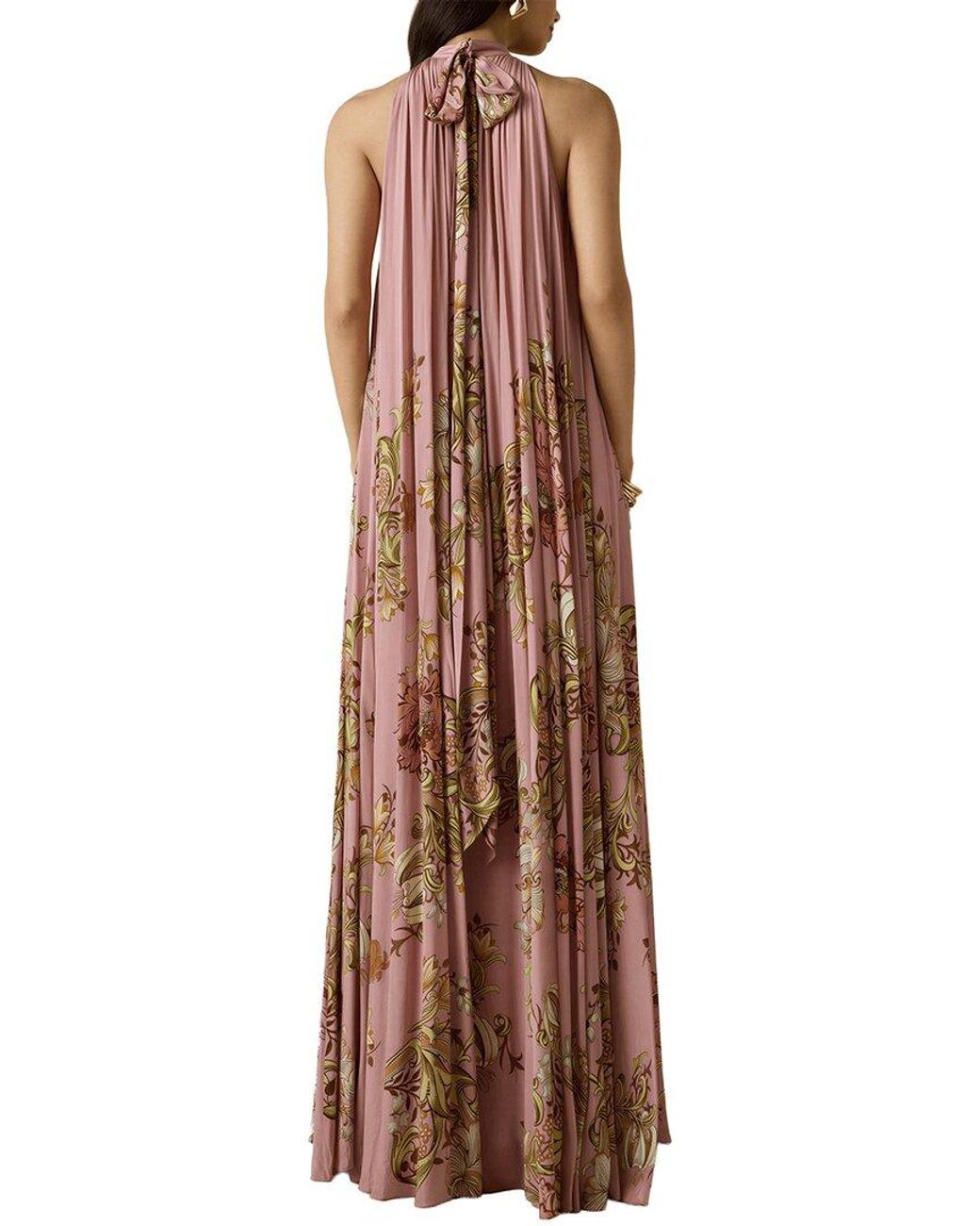 Dilireba Brown Maxi Dress