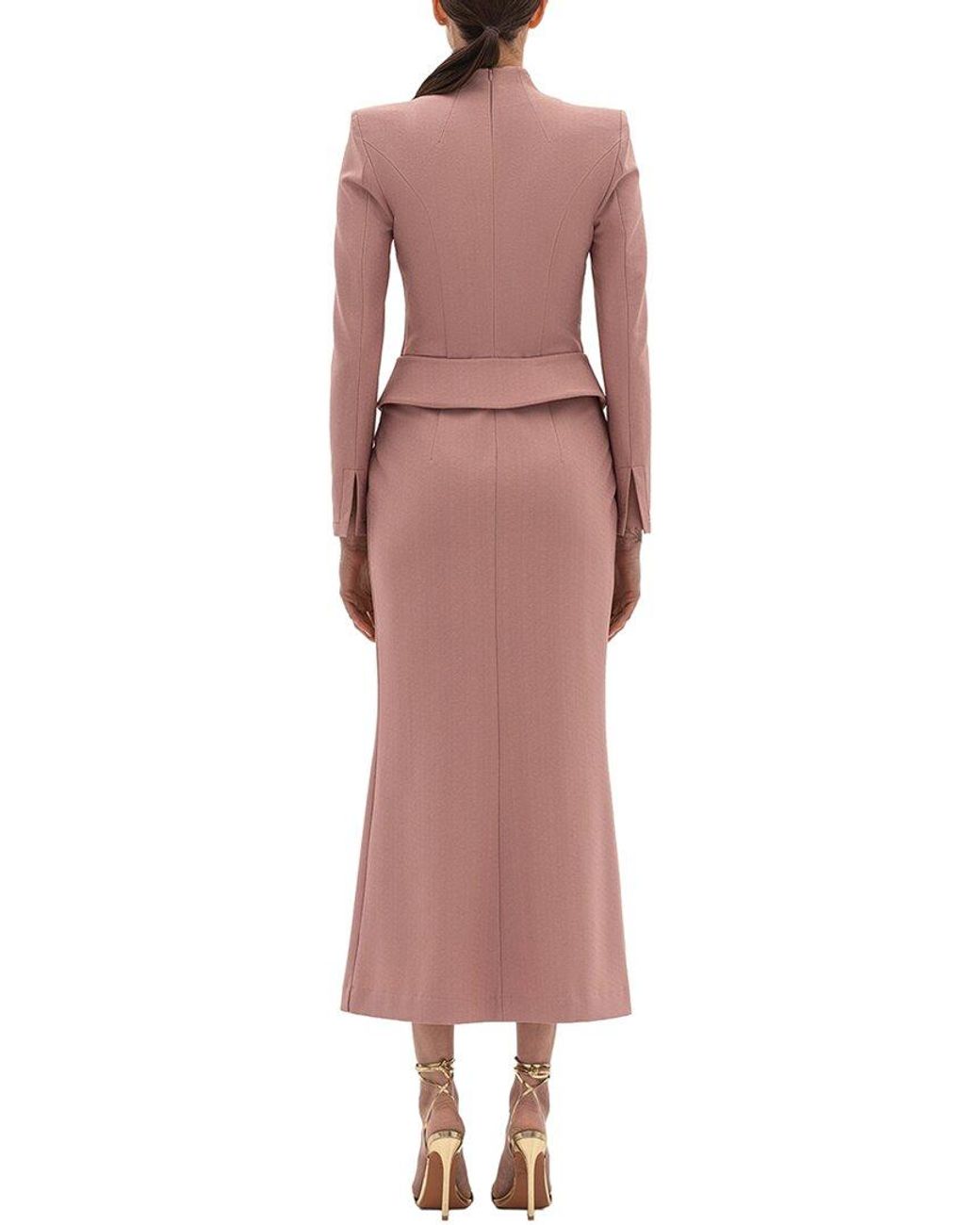 BGL Pink Midi Dress